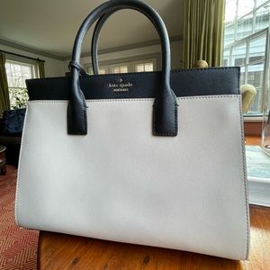 Kate Spade Cameron Street Bag - cream and black